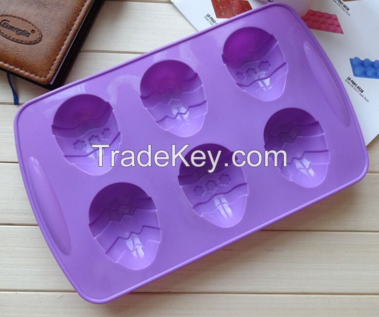 silicone Easter eggs mold