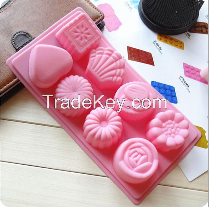 silicone heart soap molds