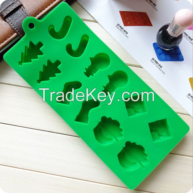 silicone angel, Christmas series chocolate molds and ice cube tray molds