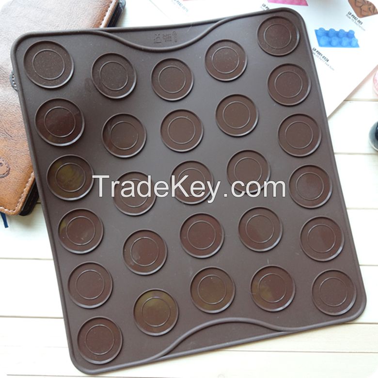 silicone macaroon molds