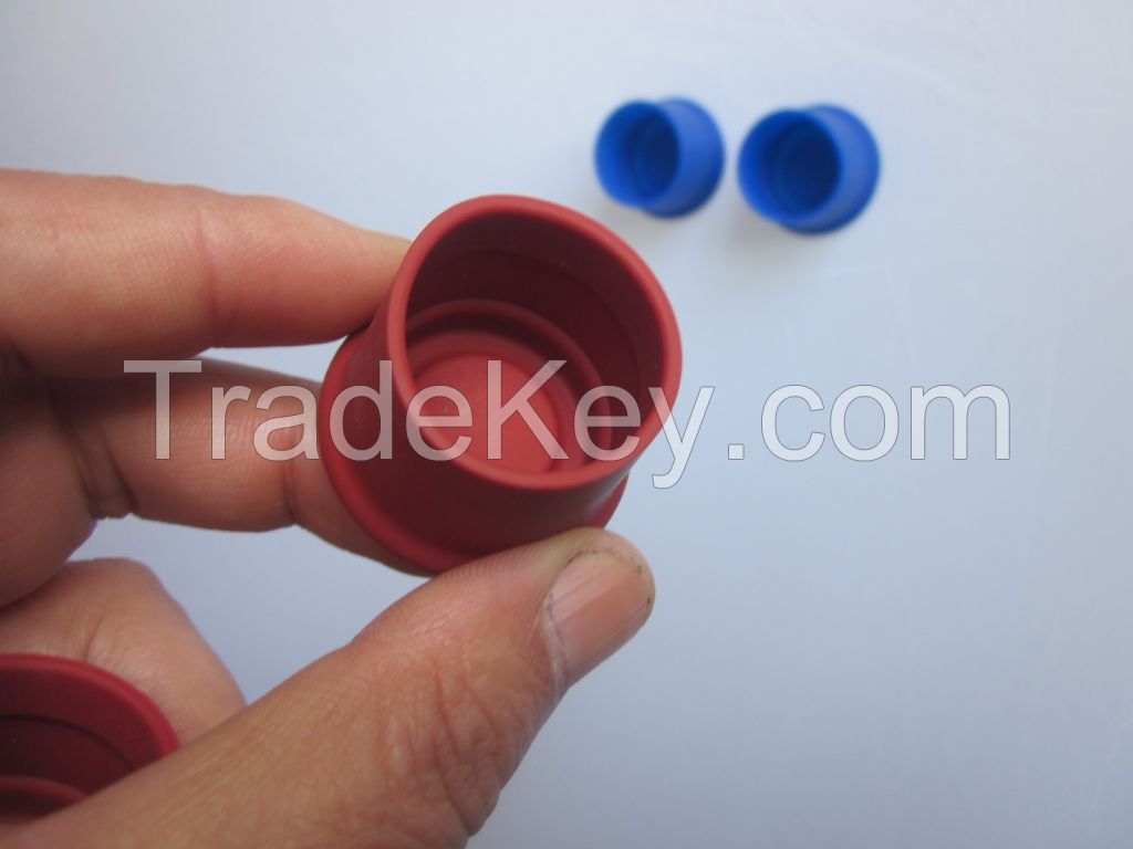 Silicone gel bottle cover