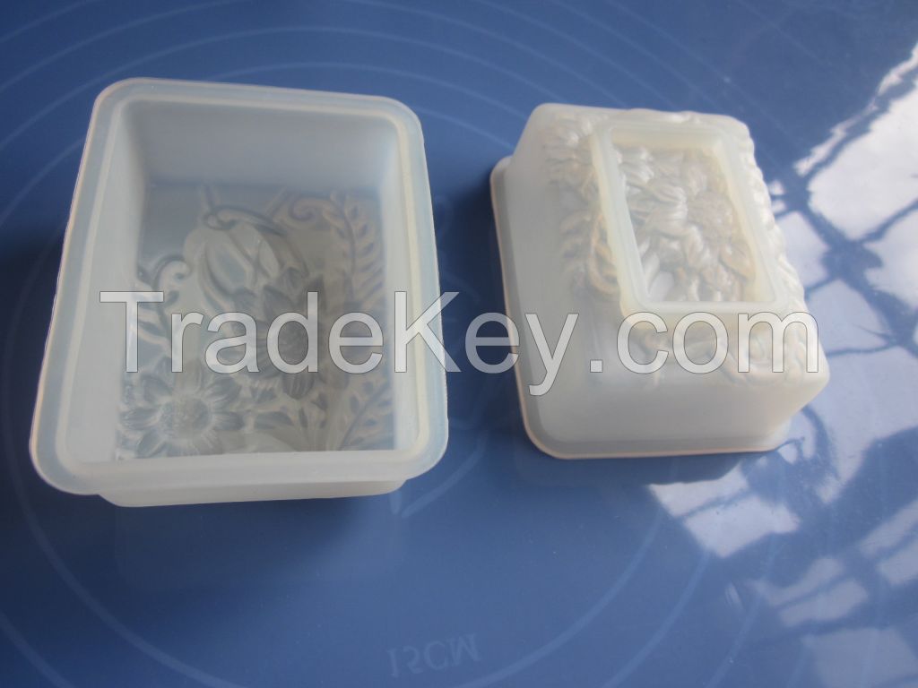 silicone flower  soap molds