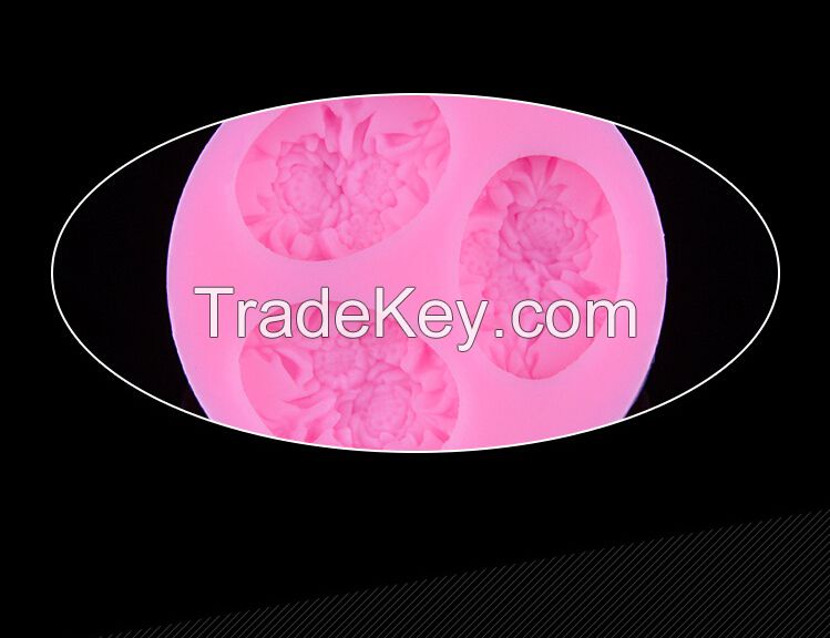 liquid silicone flower fondant molds