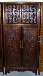 Reproduction carving cabinet