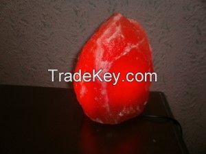 Himalayan salt natural lamp 1.5 to 2 Kg Dark Ted