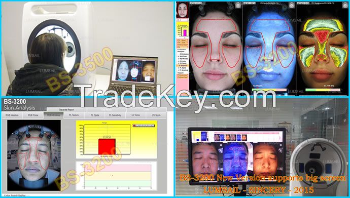 facial skin analyzer for salon