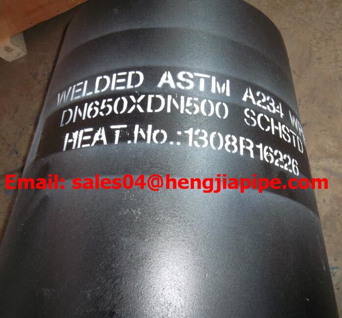 welded reducer DN650* DN500 ASTM A234 WPB