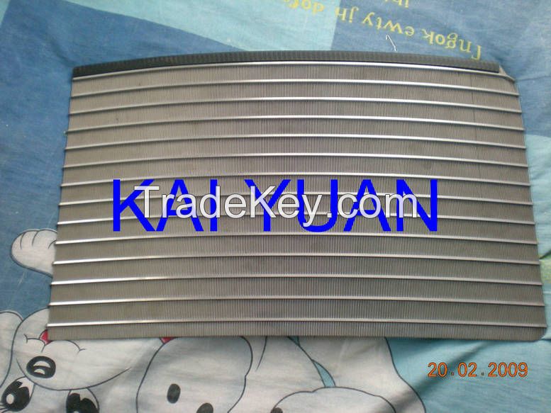 wedge wire flat panel