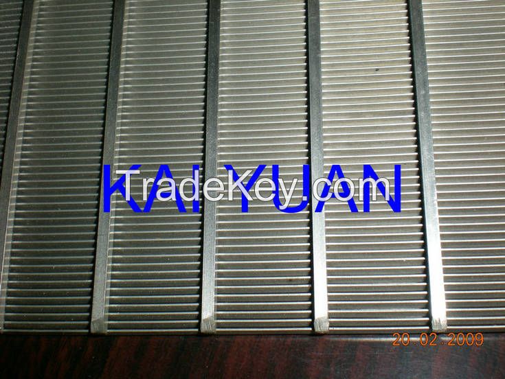 wedge wire flat panel