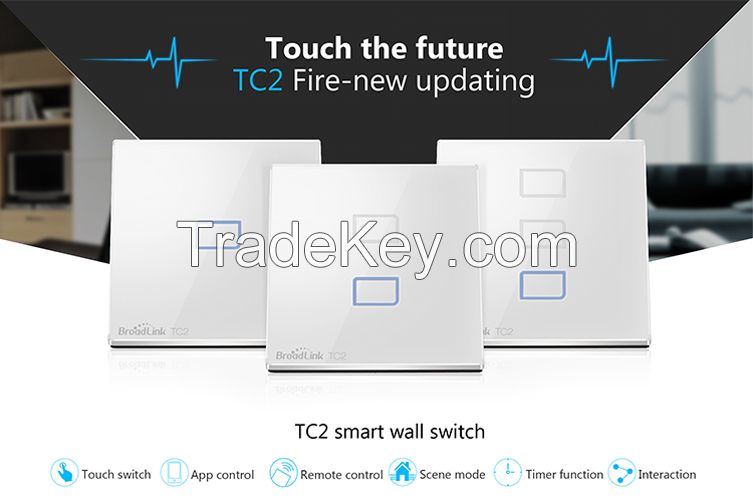 Broadlink Smart Home E-Touch 1-Gang Switch