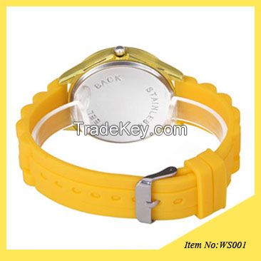 Sunflower silicone gift watch