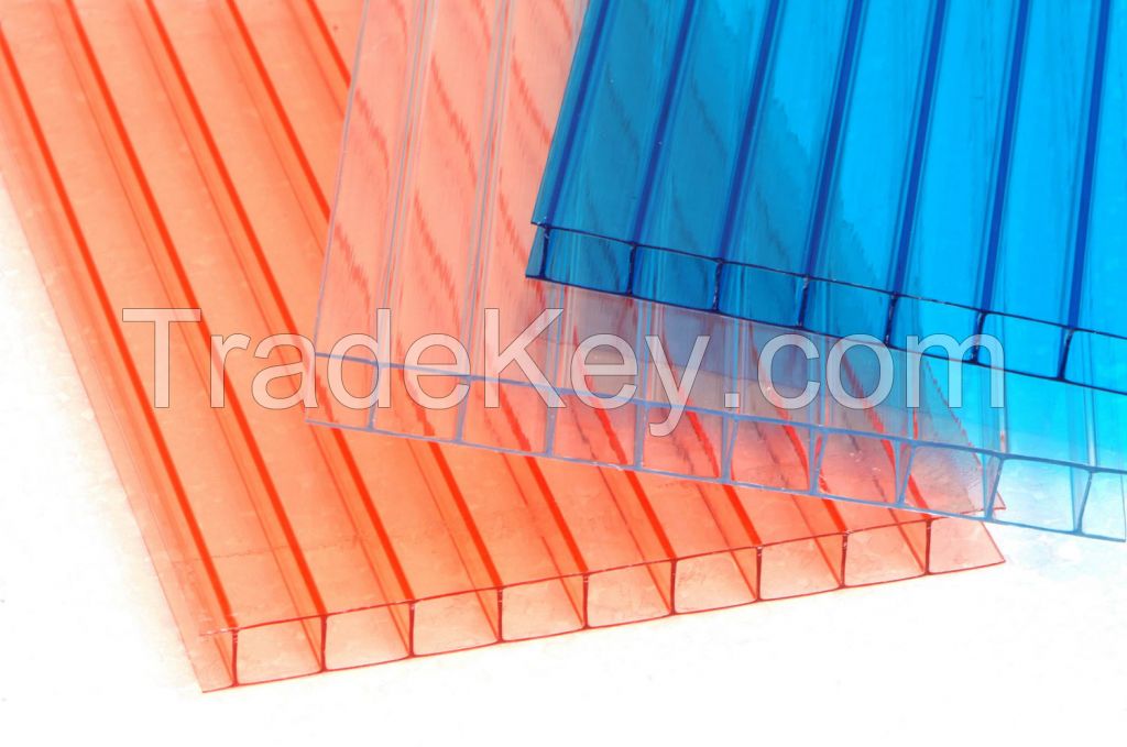 clear polycarbonate hollow sheet for green house