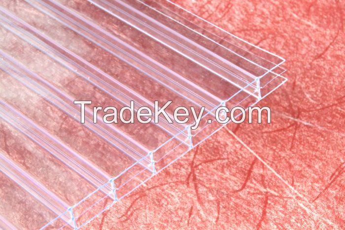 clear polycarbonate hollow sheet for green house