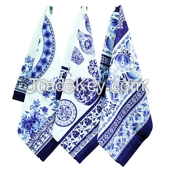 the top sale micorfiber printed kitchen towel