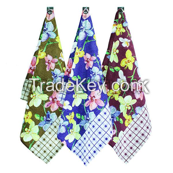 the top sale micorfiber printed kitchen towel