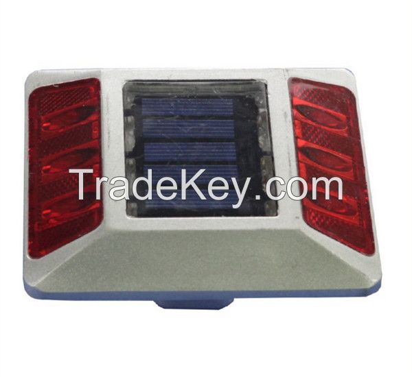 High reflective led solar aluminum road stud with CE ROHS