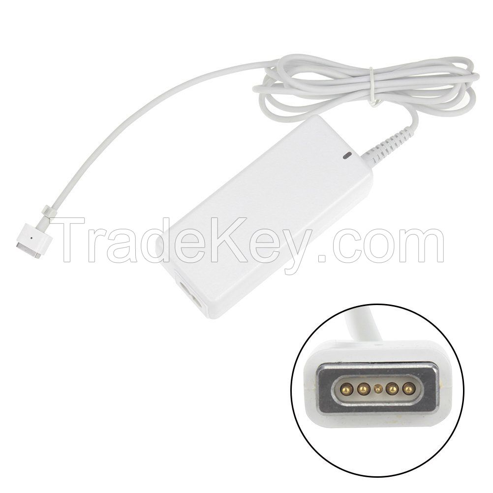 Ac Power Adapter 60W T Magsafe Charger Replacement for Apple Macbook Pro 13" Compatible with MacBook Air 16.5V 3.65A