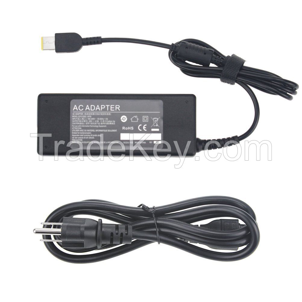 20V 4.5A 90W Laptop Power Adapter Supply For Lenovo IBM ThinkPad X1 Helix Carbon S3 S5 Edge E531 G410 G500S G505S Z510