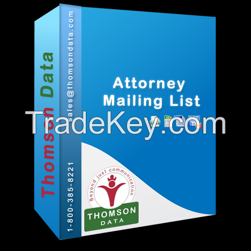 Attorney Data Lists - Attorney Mailing Lists - Buy Attorney Mailing List
