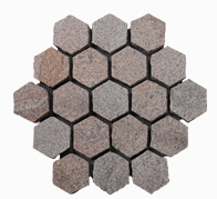 PAVING STONES WITH NET BACKING