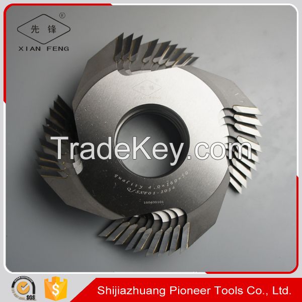 Japanese style 4 wing carbide finger joint cutter China supplier manufacturer