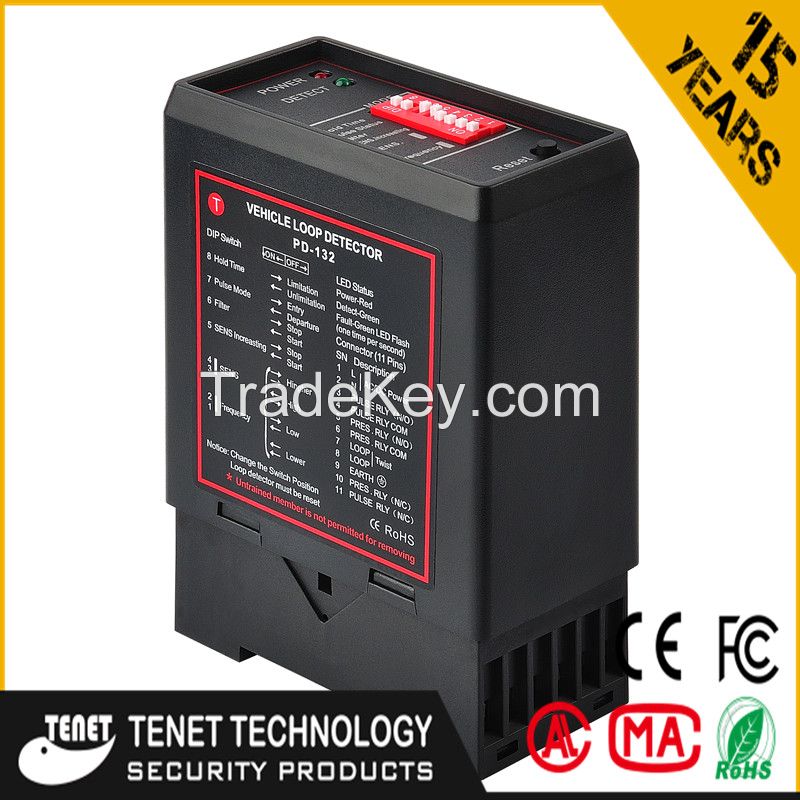 Hot Sale China Tenet Vehicle Loop Detector PD-132 in Parking Management System