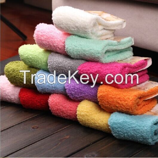 Fresh Color Womens Fuzzy Ladies WARM SOFT Winter  socks