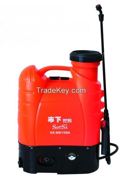 15L 18L garden Battery backpack sprayer with gague weedicide cover