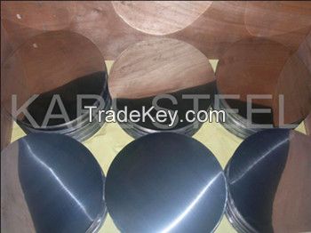 High copper 410 2B cold rolled stainless steel circle