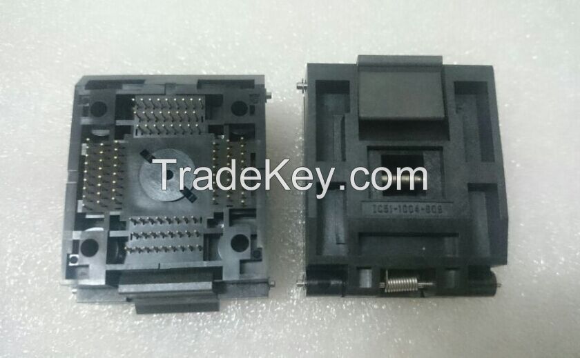 YAMAICHI IC SOCKETS IC51-1004-809  QFP100PIN 0.5MMpitch lots in stock