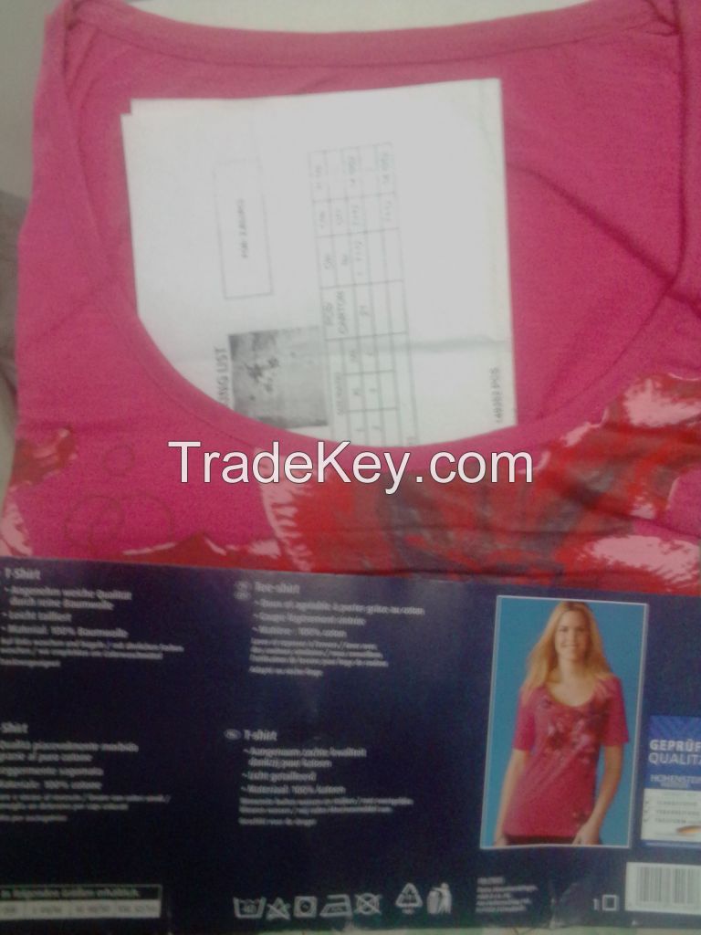 Cheep Ladies T-Shirt Stocklot In Bangladesh - Urgent Sale
