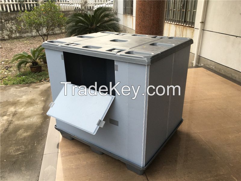 plastic coaming box for package and storage