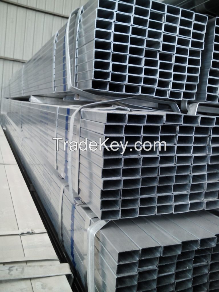 Carbon Structural Squqre Pre-Galvanized Steel Pipe