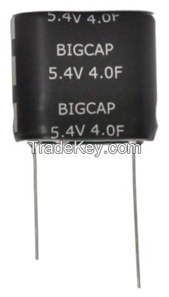 Ultra-Low Leakage Current Supercapacitor 5.4V 0.1f, 0.33f, 0.47, 1.0f, 1.5f, Energy Type Ultracapacitor, Super Capacitor, Edlc, Supercapacitor