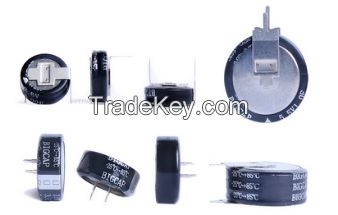 High Temprature to 85c Supercapacitor, Ultracapacitor Bct Series 3.6V /5.5V 0.22f/0.33f/0.47f/0.68f/1.0f/1.5f, C H V Types Super Capacitor