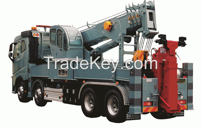 Wrecker with Underlift