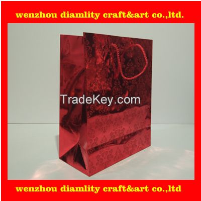 2016 new fancy paper lady bag for shopping