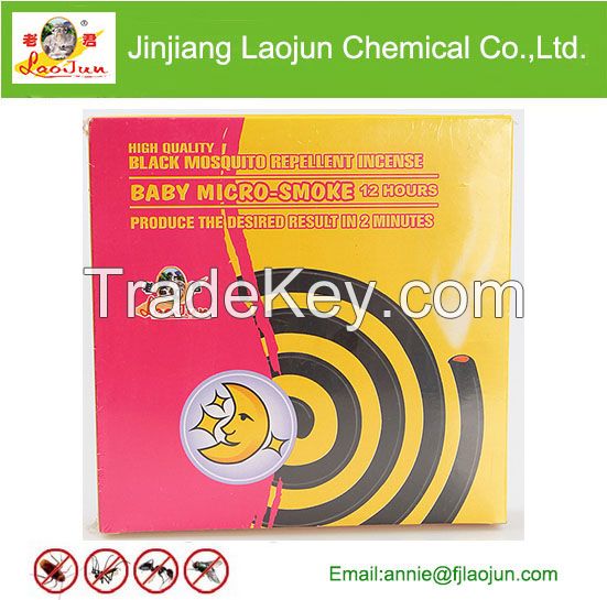 Baby Use Smokelsee Black Mosquito Coils from China
