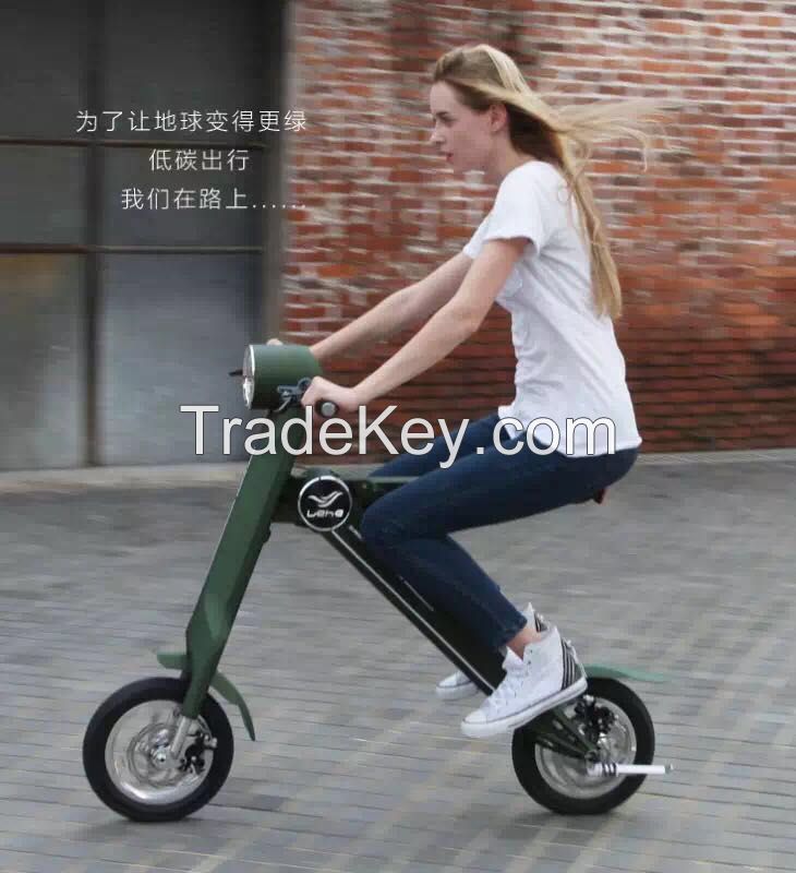 Folding electric bike