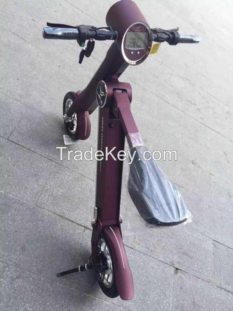 Folding electric bike