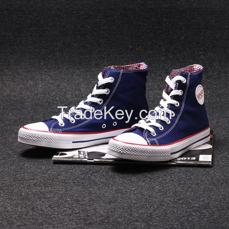 men casual shoes classic canvas shoe high-cut sneaker