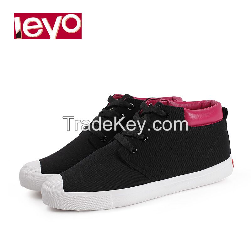 LEYO 2016 SUMMER WOMAN CASUAL SHOES CANVAS LACE-UP SNEAKER