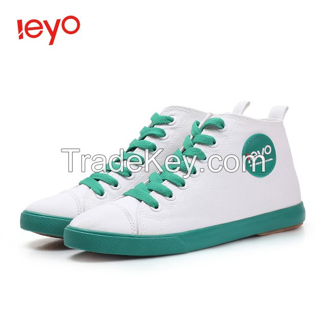 LEYO 2016 summer woman casual shoes canvas lace-up sneaker