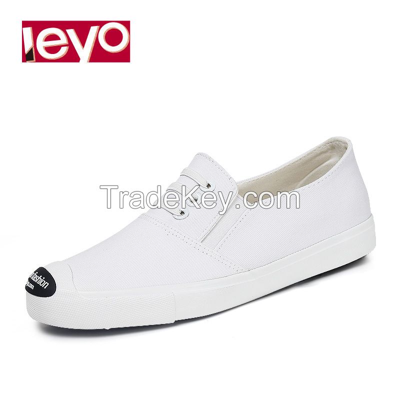 LEYO 2016 SUMMER WOMAN CASUAL SHOES CANVAS FAKE LACE-UP SLIP-ON SNEAKER By  Zhejiang Chaoyun Shoes Company.LTDundefined