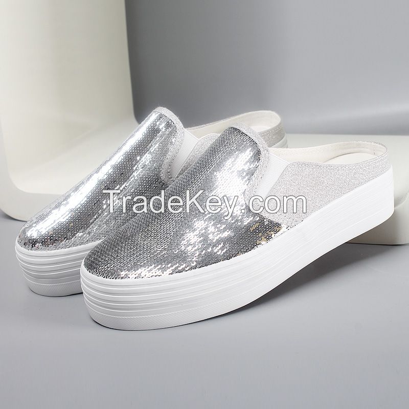 LEYO 2016 SUMMER WOMAN CASUAL SHOES PUNCH PU SLIP-ON SNEAKER