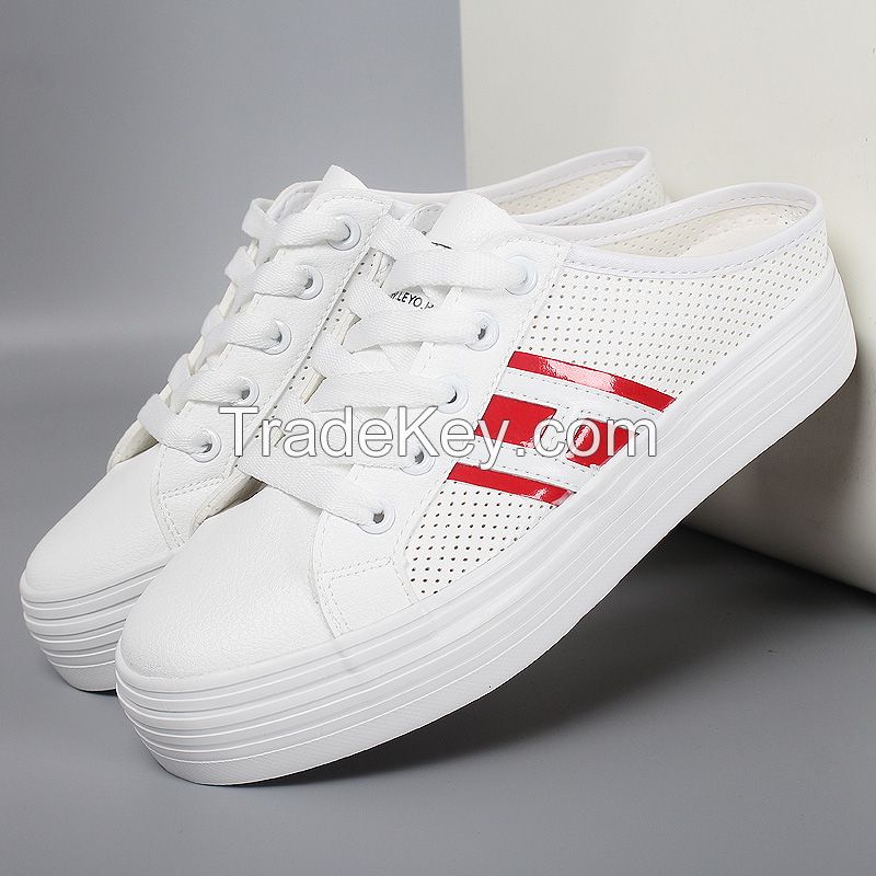 LEYO 2016 SUMMER WOMAN CASUAL SHOES PUNCH PU SLIP-ON SNEAKER