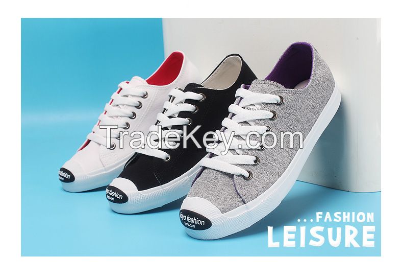 LEYO 2016 SUMMER WOMAN CASUAL SHOES CANVAS LACE-UP SNEAKER