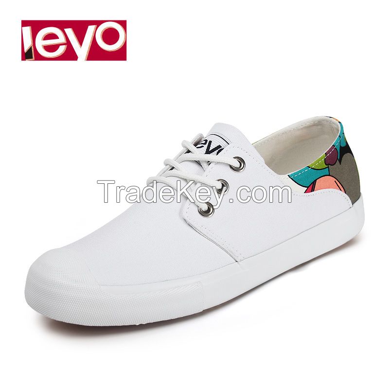 LEYO 2016 SUMMER WOMAN CASUAL SHOES CANVAS LACE-UP SNEAKER