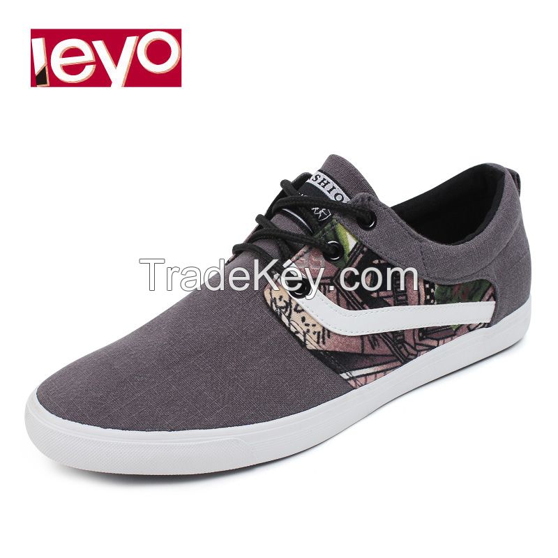 LEYO summer man shoes  black or navy color casual shoes fashion lace-up sneaker