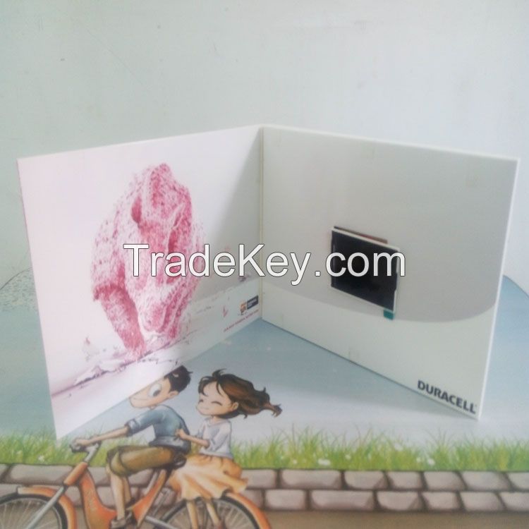 2.8&quot; LCD Vedio Greeting Card/Wedding Invitation Card/Promotional Gift